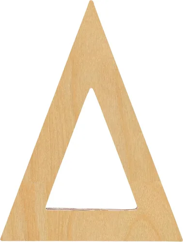 Miniatura 49 de Ampersand - Letras de madera de 6 pulgadas de alto, abedul báltico de 1/4 de pulgada de grosor, decoración de bricolaje pintable, letreros