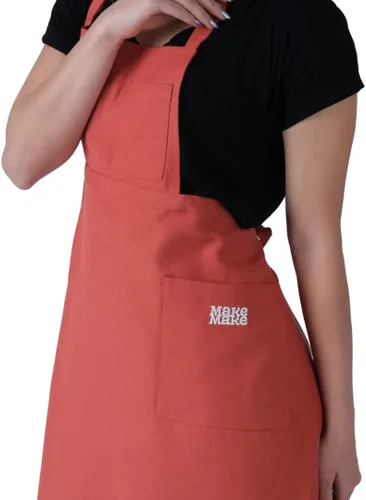 Miniatura 2 de makemake Tools Split-Leg Waterproof Unisex Pottery Apron for Pottery Artist Ceramic Coveralls Claypron Florist Gown
