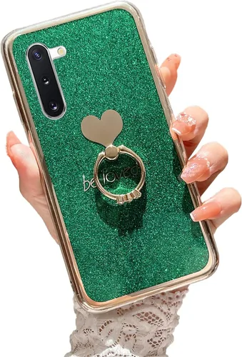 Miniatura 47 de Para Samsung Galaxy A52 5G Caso Lindas Niñas Mujeres Shell De Brillo De Lujo Con Anillo De Corazón Kickstand Cubierta Protectora A Prueba De Golpes