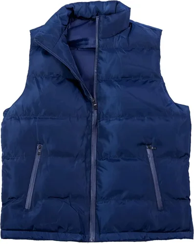 Miniatura 4 de Chaleco acolchado para hombre, chaqueta de invierno cálida, sin mangas, ligera, resistente al agua, talla M a 3XL