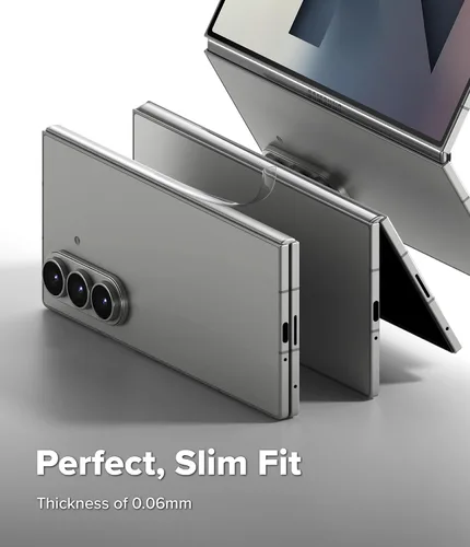 Miniatura 5 de Ringke Hinge Dual Easy Pro Film compatible con Samsung Galaxy Z Fold 7 Protector de bisagra (no protector de pantalla), cubierta adhesiva de TPU