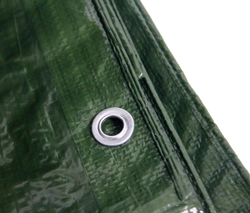 Miniatura 22 de lona impermeable duradera para cubierta, para camping, jardín, azul/verde militar, Verde