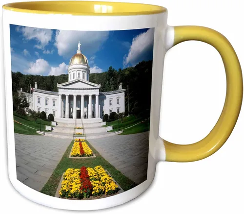 Miniatura 11 de 3dRose Danita Delimont – Capitol Edificios – State Capitol Edificio, Montpelier, Vermont, EE. UU. – us46 wbi0055 – Walter Bibikow – Tazas