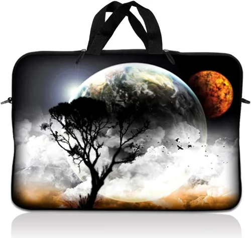 Miniatura 21 de Laptop Skin Shop - Funda de neopreno para portátil de 16 a 17,4 pulgadas, con asa, diseño artístico