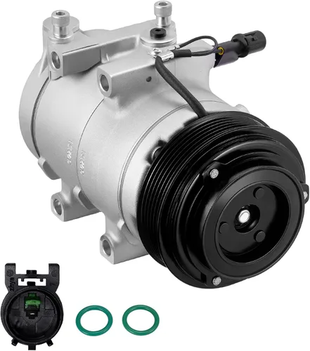 Miniatura 19 de BDFHYK 178324 Compresor de aire acondicionado con embrague compatible con Hyundai Accent 2012 2013 2014 2015 2016 2017 L4 1.6L, compatible con Kia