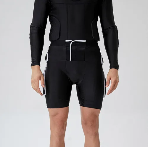 Miniatura 3 de Pantalones cortos de impacto para snowboard, pantalones cortos de protección acolchados para baloncesto, ciclismo, equitación, paintball, fútbol