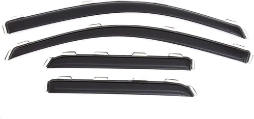 Auto Ventshade [AVS] Protectores de lluvia en canal para Chevrolet Silverado 2014-2018, GMC Sierra 1500 / 15-19 Silverado, Sierra 2500HD/3500HD