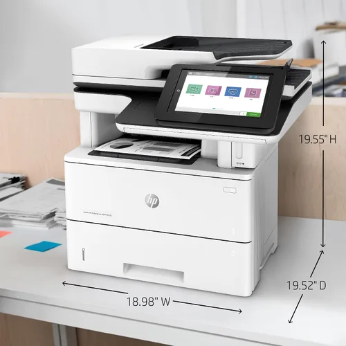 Miniatura 8 de HP LaserJet Enterprise MFP M528f Impresora monocromática todo en uno con Ethernet integrado e impresión de 2 caras (1PV65A)