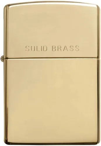 Miniatura 2 de Zippo HP Brass con grabado de latón macizo, 254