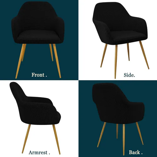 Miniatura 7 de Yonus - Fundas para Silla de Comedor, Fundas para Silla de Acento, Fundas para Silla de Brazos, Protector de Silla Desmontable, Fundas para Silla