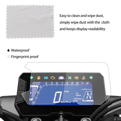 Miniatura 3 de Protector de pantalla de repuesto para tablero de instrumentos para Honda CB300R CB125R CB250R CB150R 2018-2022 Cubierta protectora de pantalla