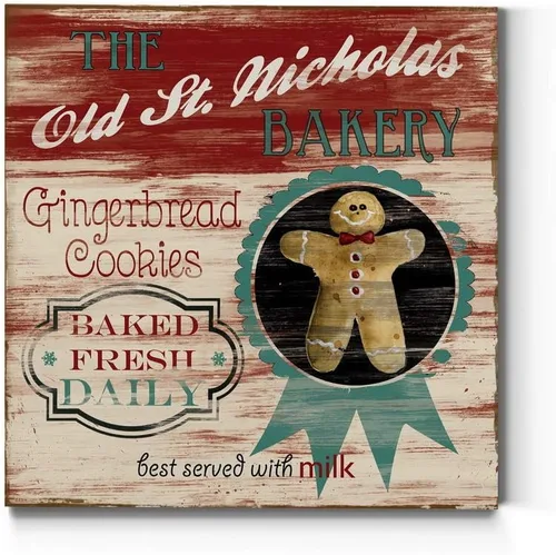 Miniatura 28 de Renditions Gallery Arte de pared de Doce días de Navidad, cuatro pájaros cantores, bonita obra de arte de invierno, decoración de canción navideña