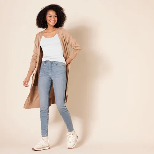Miniatura 6 de Tienda Essentials - Camiseta sin mangas de corte entallado para mujer