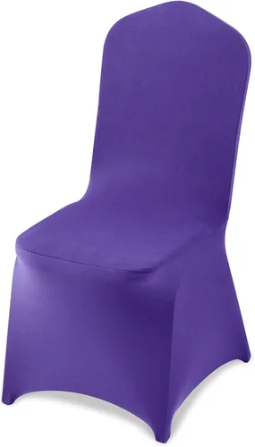 Miniatura 178 de VEVOR 150 fundas blancas para sillas de poliéster y elastano, fundas elásticas para bodas, fiestas, comedor, banquetes, sin pinzas, 150
