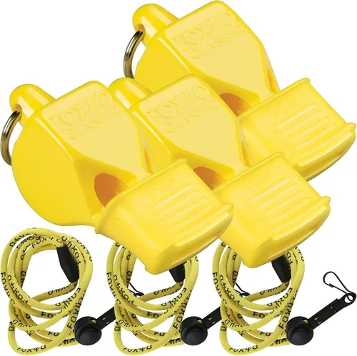 Miniatura 2 de Fox 40 Paquete de 3 cordones clásicos CMG con cordón separable Naranja