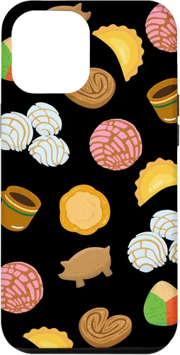 Miniatura 25 de Conchas Pan Dulce Pattern Black Phone Case Latina Gift Case Case for iPhone 17