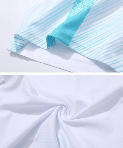 Miniatura 4 de Paquete de 2 camisetas de fútbol y pantalones cortos para niño, de secado rápido, uniforme de entrenamiento de equipo deportivo