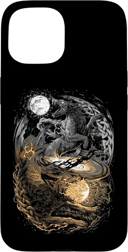 Miniatura 6 de Funda para iPhone 11 Viking Wolf Norse Mythology Pagan Ragnarok Wolves
