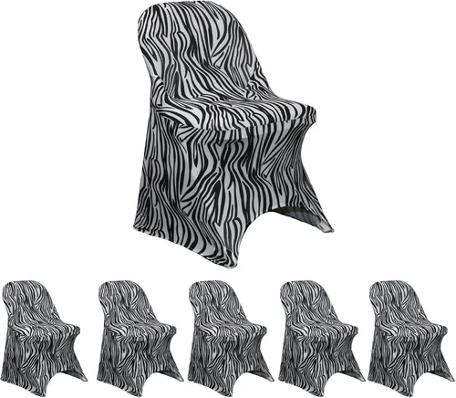 Miniatura 44 de YOUR CHAIR COVERS - Funda para silla plegable de elastano azul claro - Funda de cojín tapizada plegable elástica ajustable extraíble lavable