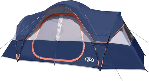 Miniatura 12 de UNP Tienda de campaña para 10 personas, tiendas familiares, fiestas, tienda de campaña para festivales de música, grande, fácil de instalar, 5