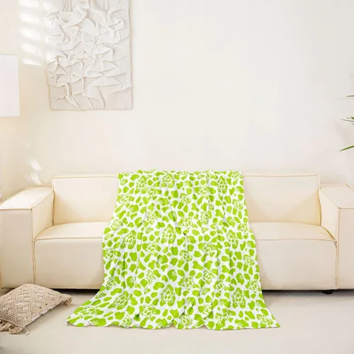 Miniatura 6 de Erosebridal Funda protectora para sofá, diseño de vaca lechera, diseño de vaca verde manzana, funda acolchada para sofá de animales occidentales