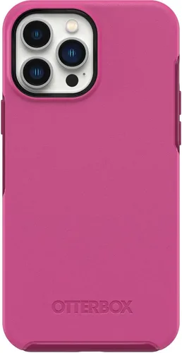 Miniatura 3 de OtterBox iPhone 13 Pro Max y iPhone 12 Pro Max (solamente) - Funda de la serie Symmetry - Rosa renacentista - Ultra elegante - Compatible con carga