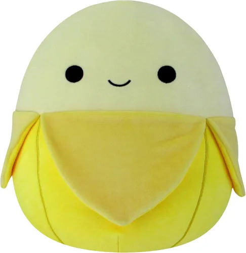 Squishmallows - Peluche oficial de Kelly Toy plátano amarillo Junie de 14 pulgadas, grande y ultrasuave