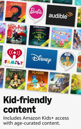 Miniatura 6 de Amazon Echo Pop Kids (modelo más reciente), Disfruta audiolibros apropiados para su edad, juegos interactivos y experiencias Alexa+ para crear