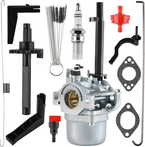 591378 Carburador para B&S 5000 5550 6250 10HP generador de motor Nikii 697978 796321 696132 695115 030430 695114 695330 695328 compatible con Storm