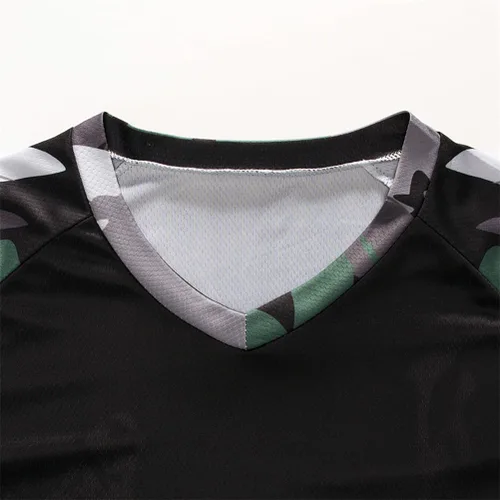 Miniatura 11 de Hotlion Camiseta de ciclismo para hombre, manga larga, MTB Motocross, ropa de carreras todoterreno