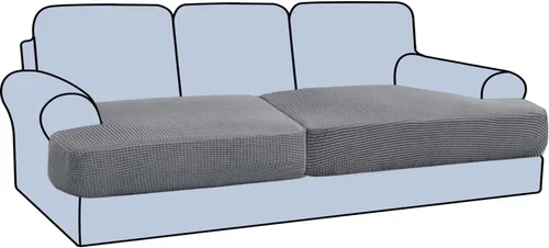 Miniatura 51 de H.VERSAILTEX Funda Elástica para Sillón Sofá con Cojín en Forma de T, Fundas de Cojín en T para Sala de Estar, Funda para Sillón Sofá, Funda