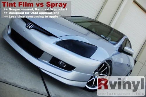 Miniatura 9 de Rvinyl Cubiertas de tinte de faros compatibles con Ford Shelby GT500 2007-2009 - Kit de instalación