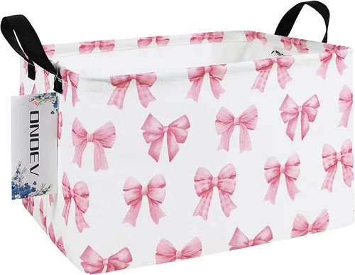 Miniatura 8 de Cesta de lavandería plegable rectangular, canasta de lona, cesta para guardería, adecuada para niños, oficina, dormitorio, ropa, almacenamiento