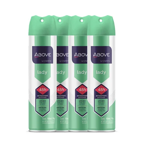 Miniatura 22 de ABOVE 48 Hours Personalities - Desodorante antitranspirante, pacífico y a la moda, 3.17 onzas, desodorante en aerosol para mujeres, notas de lirio