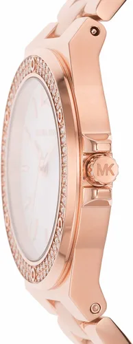 Miniatura 6 de Michael Kors Lennox- Reloj de acero inoxidable con tres manecillas