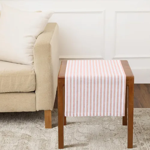 Miniatura 70 de Solino Home Camino de mesa de lino de 36 pulgadas – Amalfi Stripe 100% lino puro, camino de mesa azul marino y blanco, 14 x 36 pulgadas, ideal