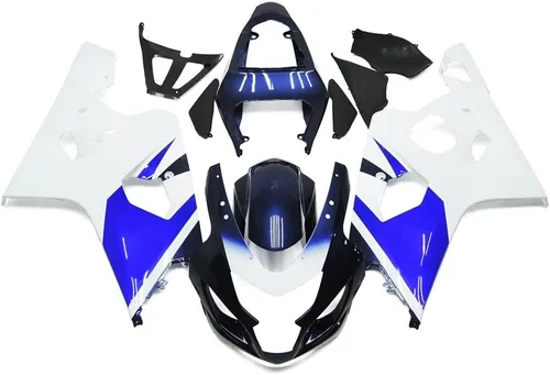 Miniatura 22 de Kit de carenados de plástico ABS Compatible con Suzuki GSXR 600 GSXR 750 de 2004 2005 Kit de carenado GSX-R600 GSX-R750 04 05 K4 Carrocería completa