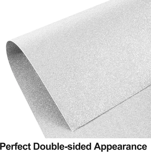 Miniatura 3 de Cartulina plateada de doble cara 12x12 para Cricut - Goefun 24 hojas de cartulina 12x12, 280 g/m² Papel plateado de 100 LB para manualidades