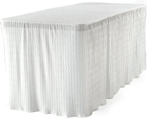 Miniatura 11 de The Folding Table Cloth 4 pies negro 24x48x29