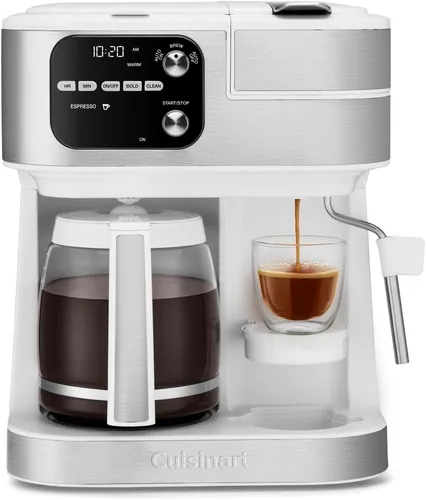 Miniatura 7 de Cuisinart Cafetera, Coffee Center Barista Bar 4 en 1, cafetera de una sola porción, compatible con cápsulas espresso y Nespresso, jarra térmica