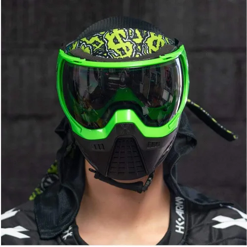 Miniatura 3 de HK Army Paintball KLR - Máscara térmica antivaho Verde neón