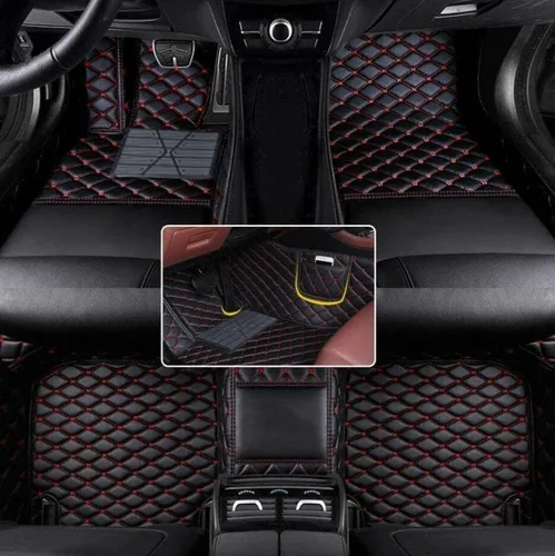 Miniatura 28 de Alfombrillas de cuero completas a medida para auto - Mejora el interior de tu vehículo con forros de piso específicos para vehículos - Perfectas
