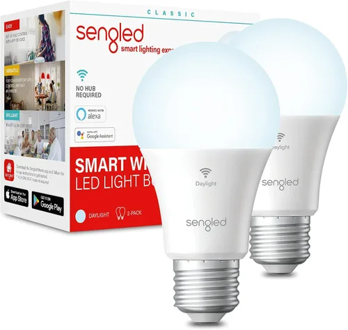Miniatura 11 de Sengled - Focos inteligentes, focos WiFi equivalentes a 100 W, focos inteligentes de alta luminosidad de 1500 lm que funcionan con Alexa y Google