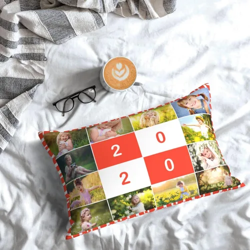 Miniatura 15 de EAQ Funda de almohada personalizada con imagen personalizada con su propio texto/imagen/logotipo