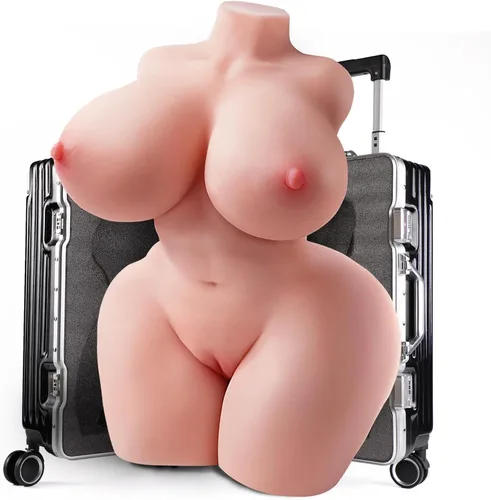 Miniatura 7 de baiwatt Muñecas Sexuales Masculinas de 18.2 LB Masturbador - Juguetes Sexuales para Hombres Torso de Muñeca Sexual con Pechos Grandes y Trasero