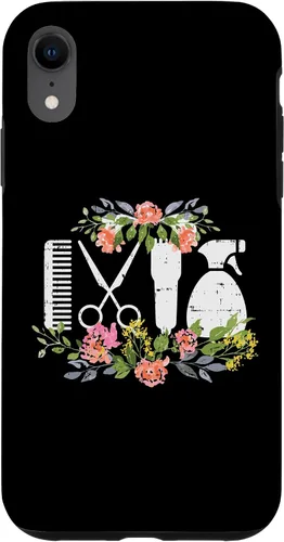 Miniatura 24 de Funda de regalo para iPhone 13 Pro Max Hair Styling Tool Flower Hairdresser Hairstylist Barber Gift Case