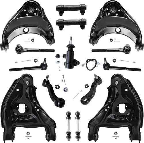 Miniatura 116 de Detroit Axle - Kit de suspensión frontal de 16 piezas para RWD Chrysler 300 Dodge Charger Challenger Magnum 6 brazos de control con rótulas 2