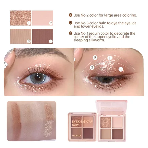 Miniatura 5 de Kit completo de maquillaje todo en uno, juego de regalo de maquillaje profesional de 11 piezas para mujeres y niñas, incluye brillo de labios