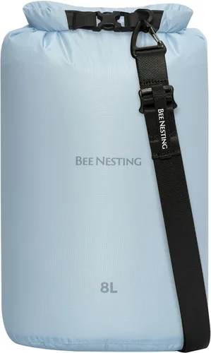 Miniatura 7 de Bee Nesting Juego de bolsas secas ultraligeras para mochileros, saco seco impermeable para camping, senderismo, motocicleta, saco de cosas ligeras