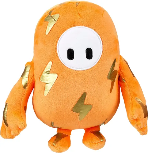 Miniatura 12 de FALL GUYS Juguetes Originales Oso Rosa Piel de Frijol Coleccionable Oficial Peluche Deluxe de 8 Pulgadas con Corona de Oro del Juego de Video